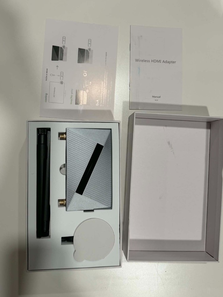 Wireless HD Adapter HDMI Transmitter Receiver Kit 5G Open Box Complete