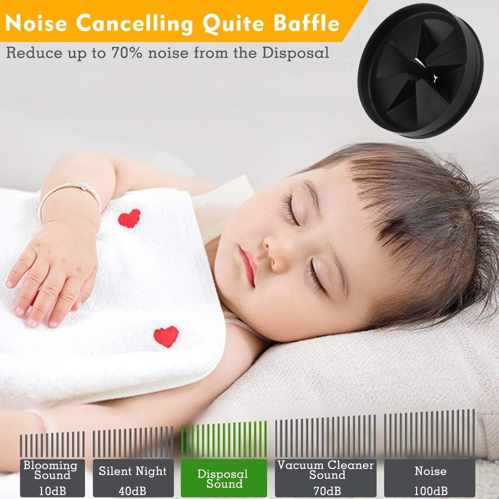 Versatile 3.25-Inch Silicone Sink Baffle - Easy Install Removable Splash Guard