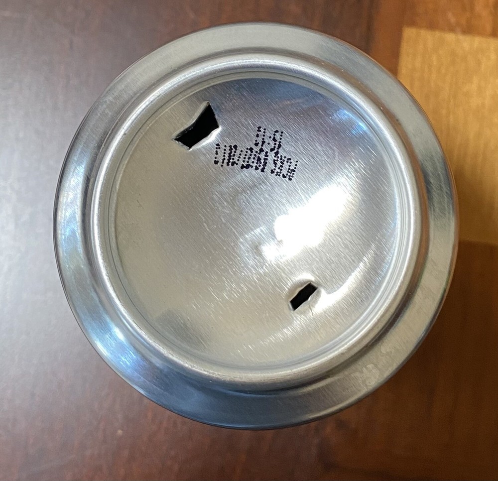 Evil Twin Brewing Hipster Ale Empty Beer Can Bottom Opened