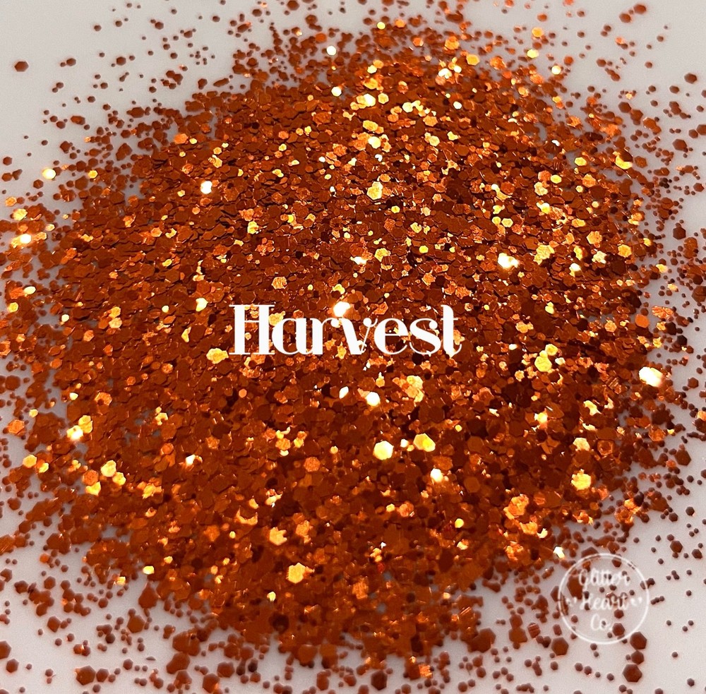 Premium Polyester Glitter - Copper Orange
