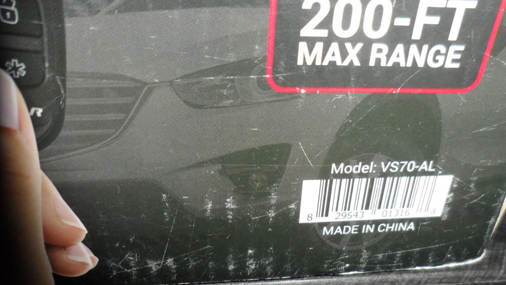 Compustar Universal Security System VS70-AL 200 FT Max Range / NEW IN BOX