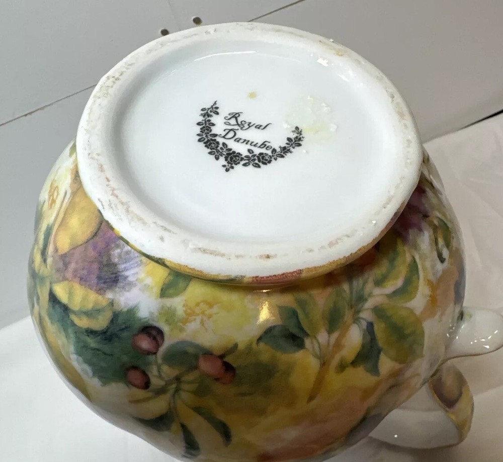 Royal Danube Pitcher ~ Fruit and Berries ~ Serveware ~ Home Decor