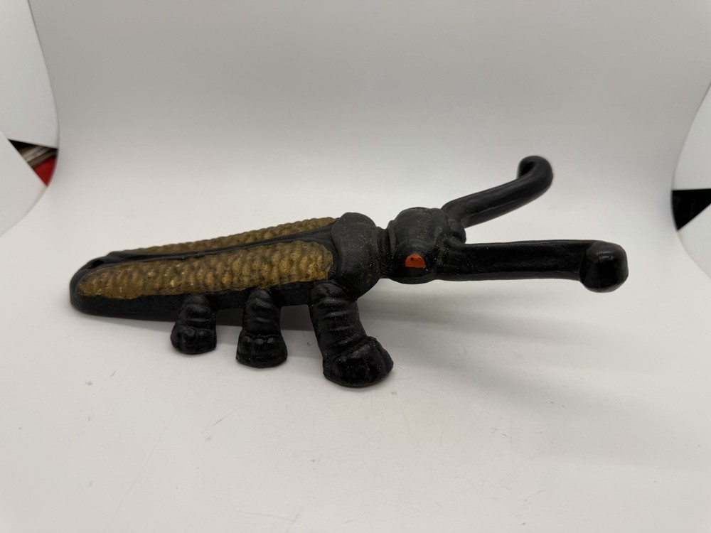 Vintage Cast Iron Beetle Bug Western Boot Jack Puller Tool #669