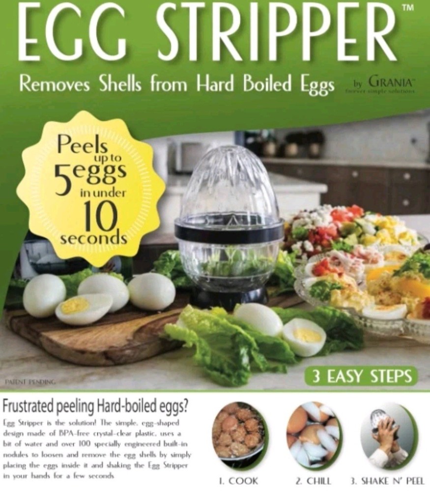 Target VIvitar Bullseye EZ EGG Stripper Deluxe Multi Egg Peeler