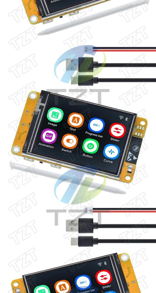 ESP32 WiFi Bluetooth 2.4" TFT LCD Touch Display LVGL Dev Board Module