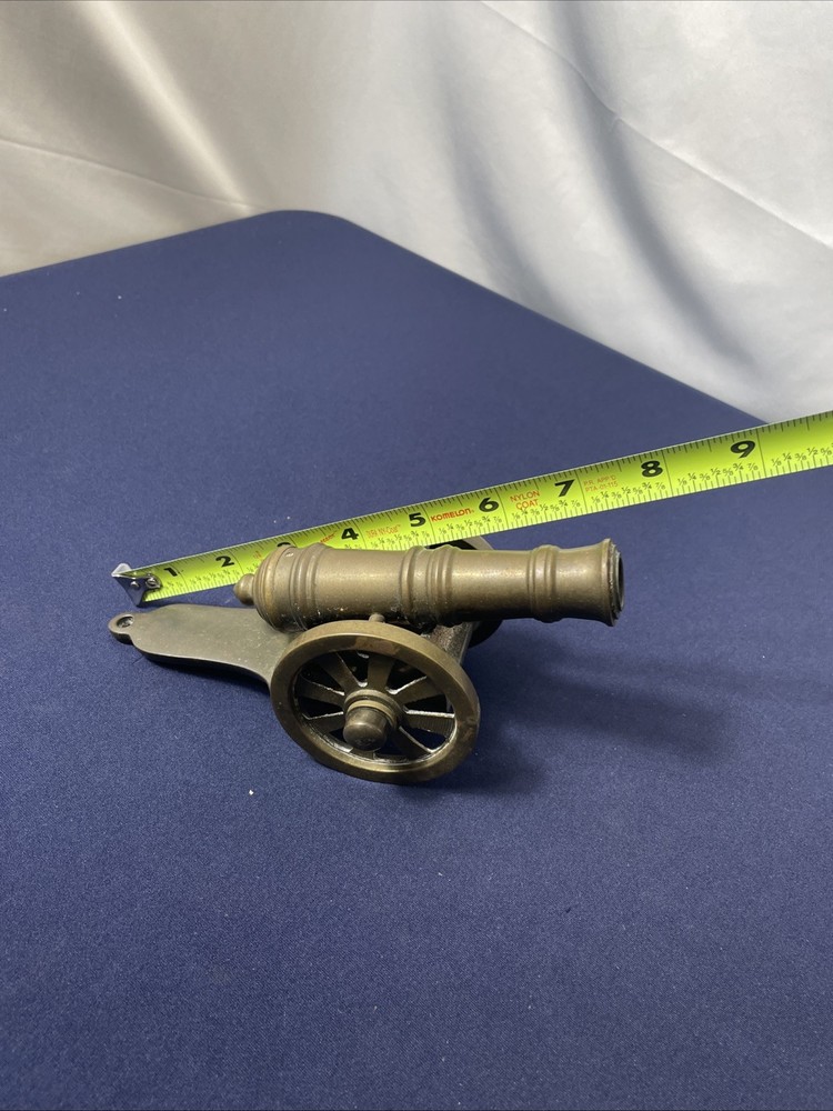 VINTAGE BRASS CANNON