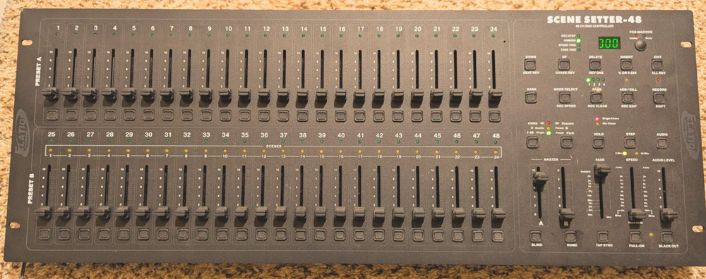 Elation Professional Scene Setter 48 Channel DMX Lighting Controller