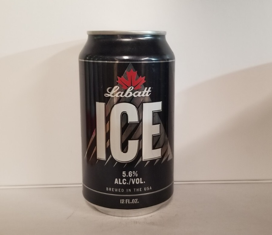 Labatt Ice Bottom Opened