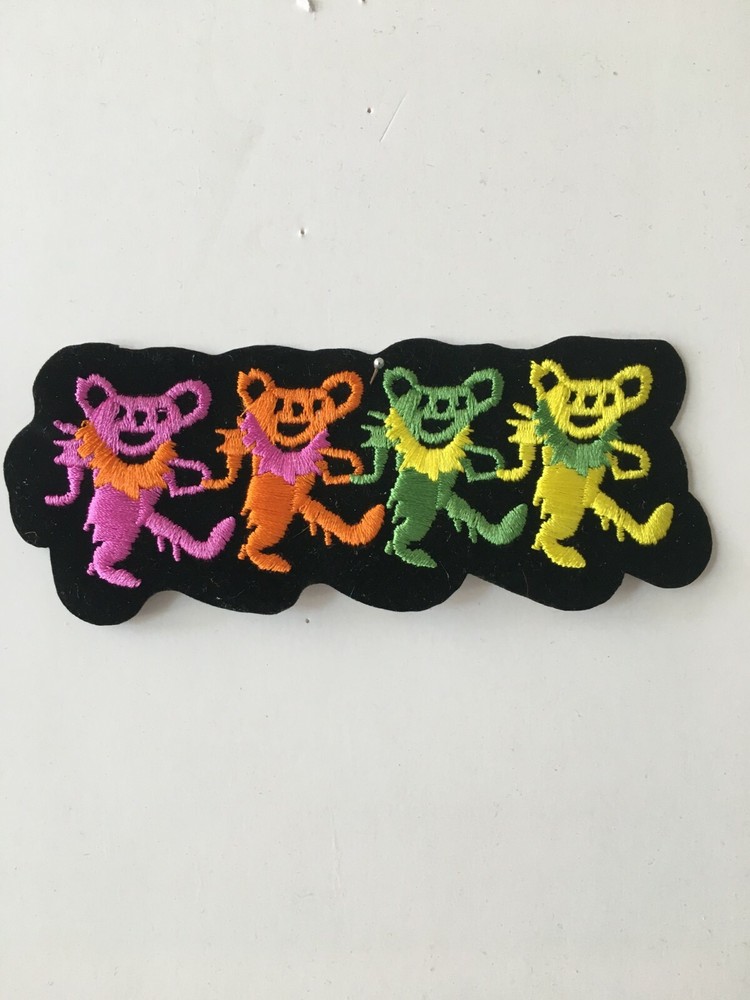 GRATEFUL DEAD DANCING BEARS PATCH.