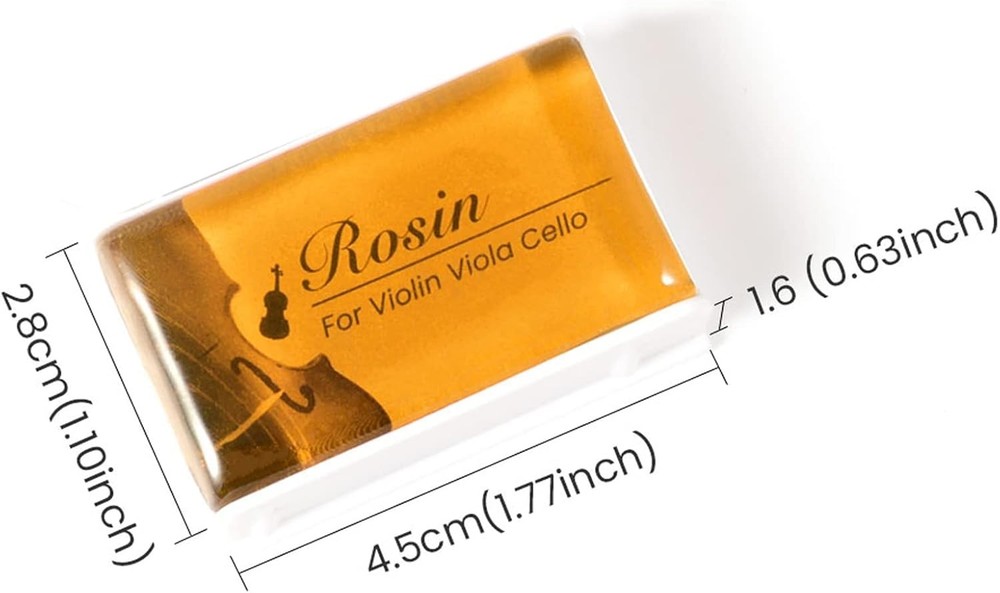 Rosin, Violin Rosin [6 Pack] Cello Viola for Bow, 6Pack Light