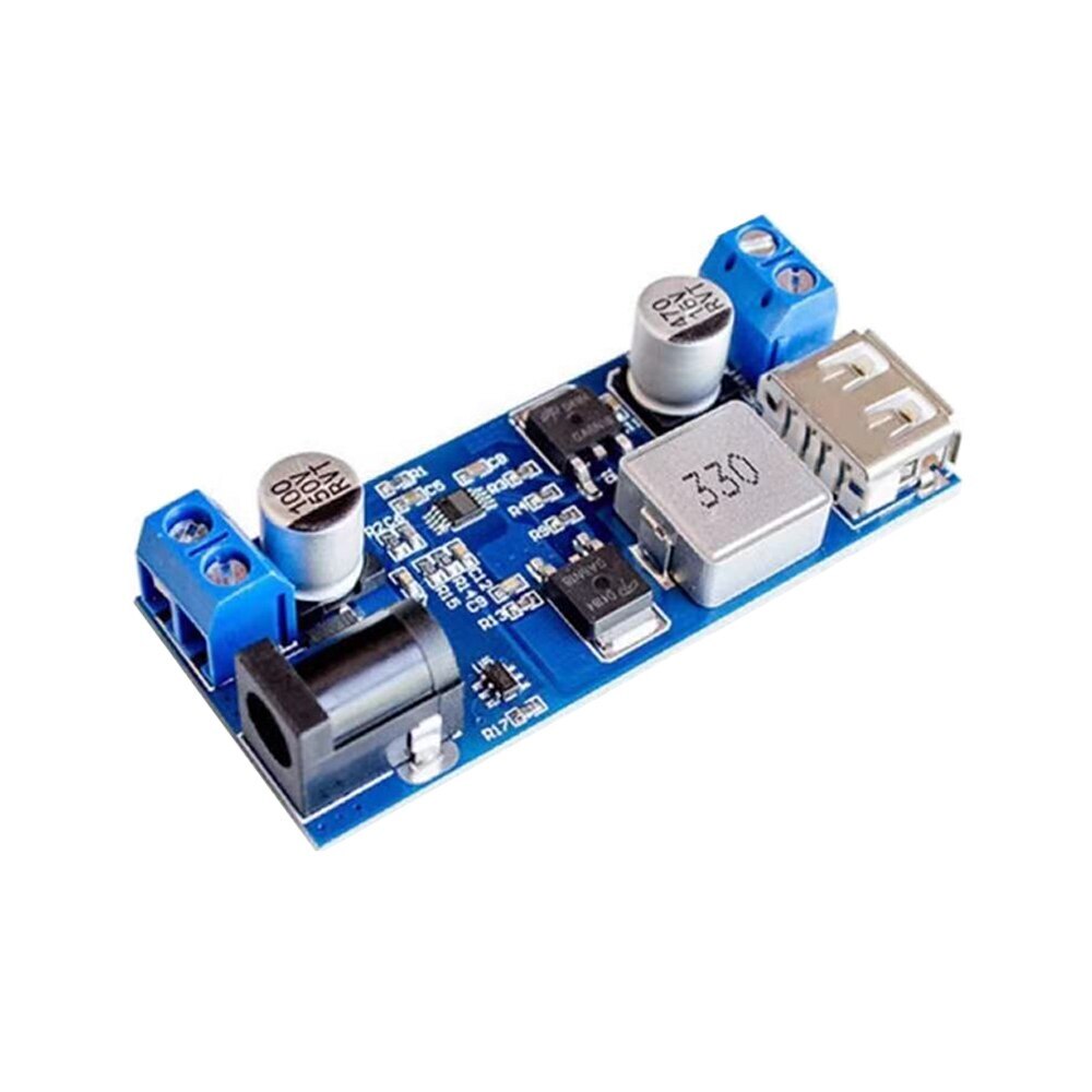 9-36V step-down USB 5V transformer dual output voltage regulator board [2pack]