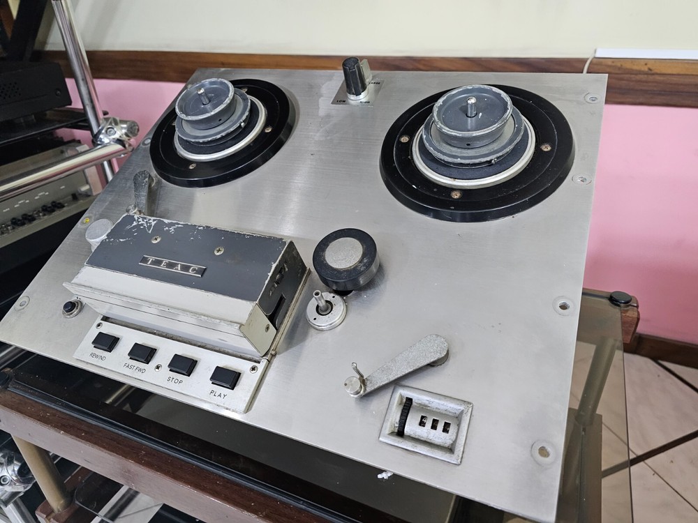 Teac TD-321 Reel to Reel Untested