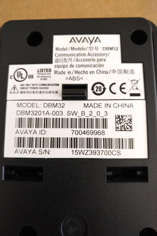 Qty - Refurbished Avaya DBM32 Button Module (700469968)