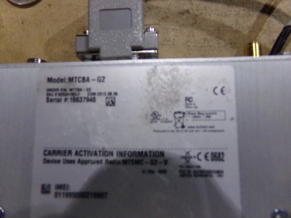 Carrier Activation Information Multi-Modem MTCBA-GZ w/Out Bracket