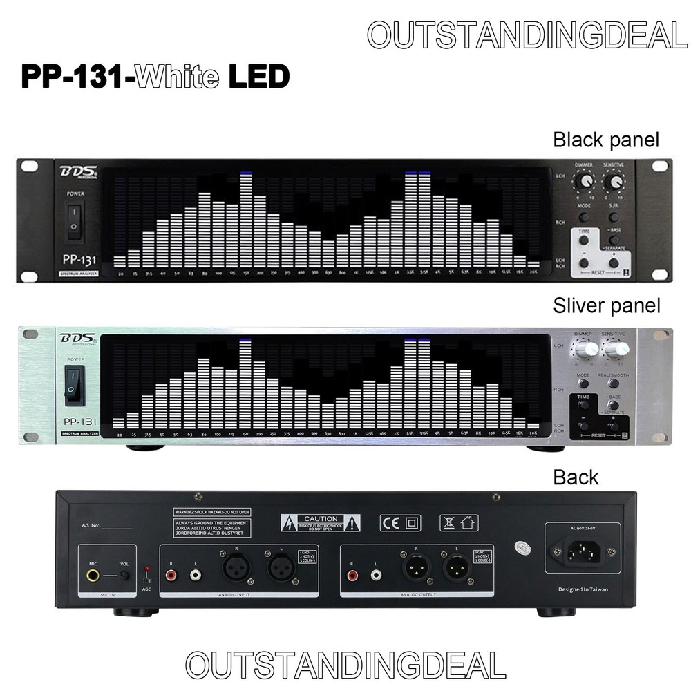 Digital Audio Spectrum Analyzer Display VU Meter 31-Segment BDS PP-131 / PP-31