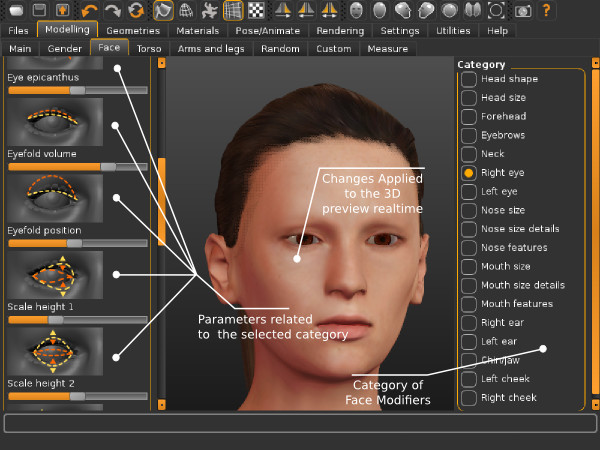 MakeHuman 3D Character Creator - Mac & Windows Photorealistic Modeling Software