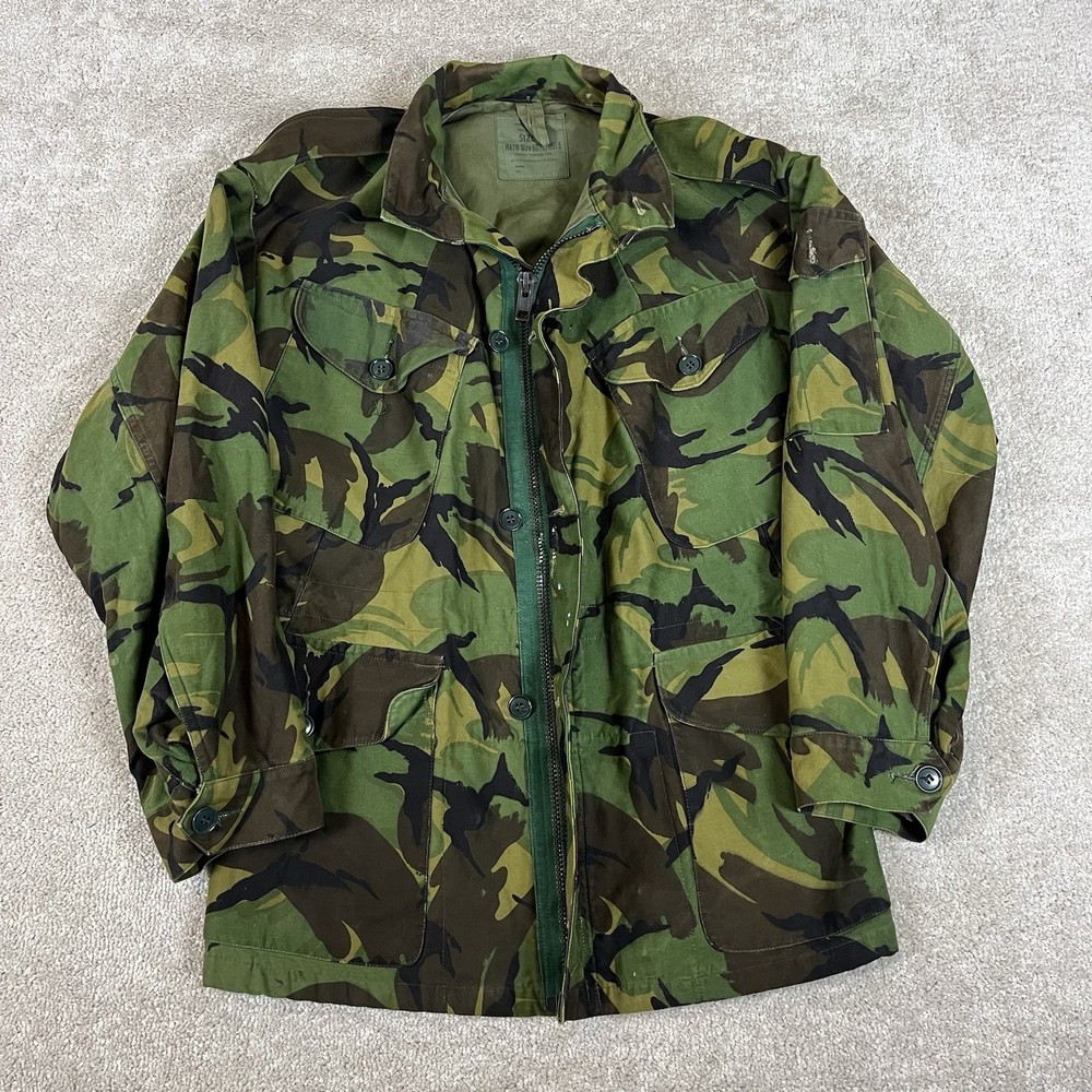 British NATO DPM Camo Combat Smock Jacket Size 3