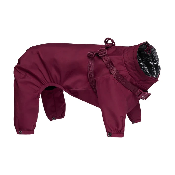 Canada Pooch Harness Snowsuit - Black or Plum - Various - £55