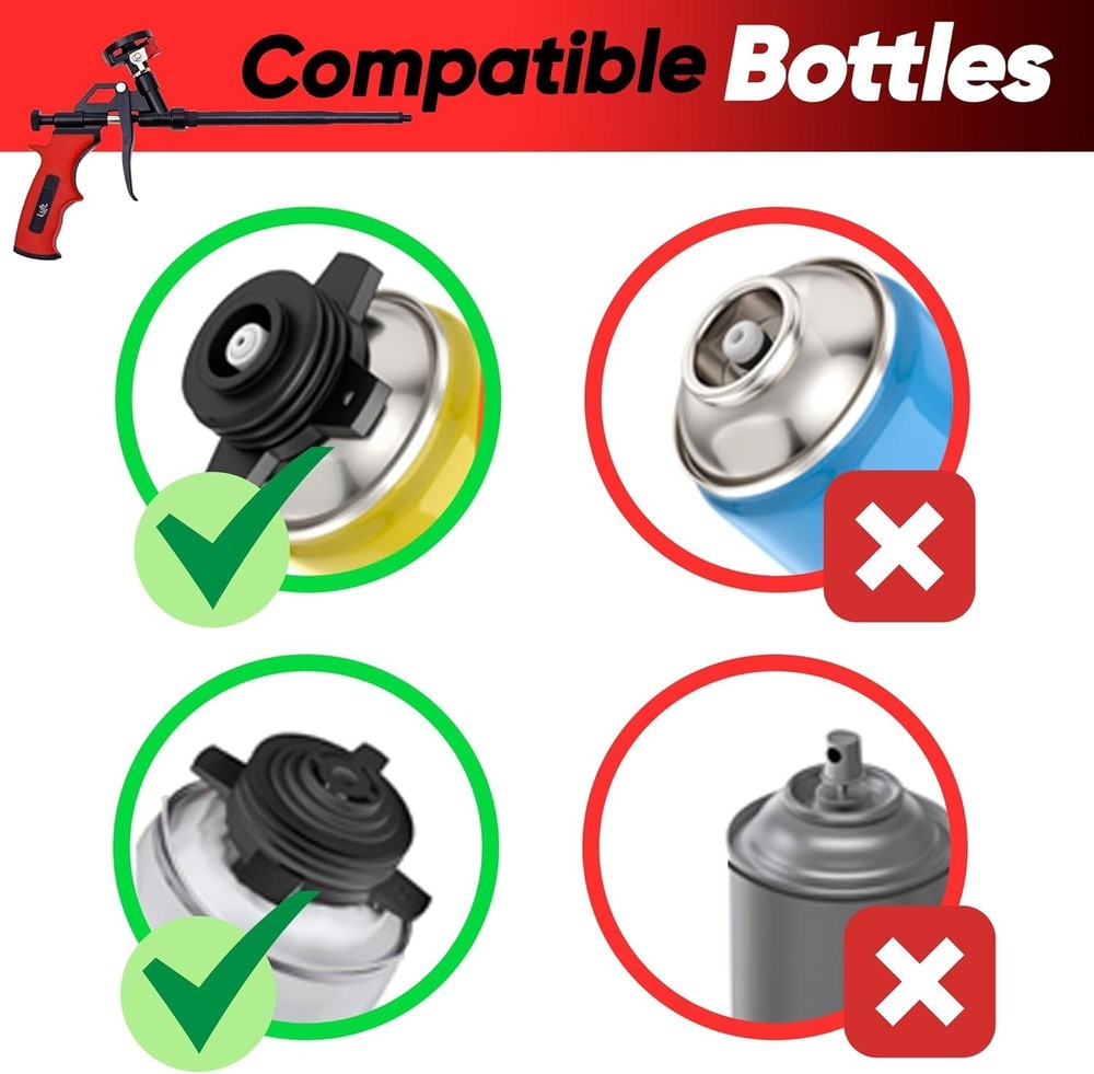 Precision Insulation Applicator with Copper Nozzle and Adjustable Flow Control