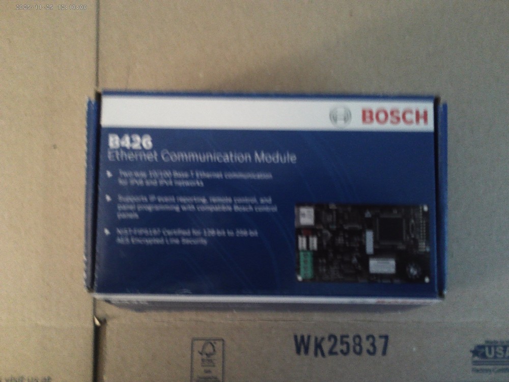 NEW! Bosch B426 Ethernet Communication Module
