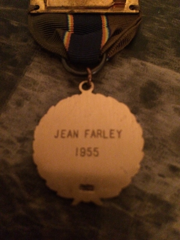 Essay Medal Jean Farley 1955