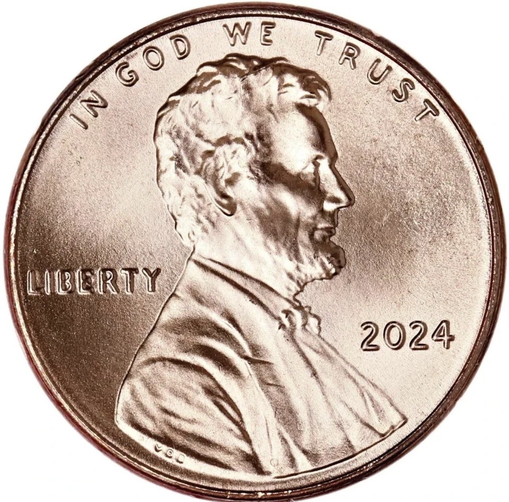 (2)  2024 P  Lincoln Shield Cent Uncirculated US Mint