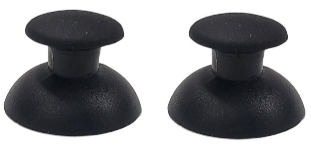 2x Replacement Analog Thumbsticks for Playstation 2 & 3 PS2 PS3 Controller Black