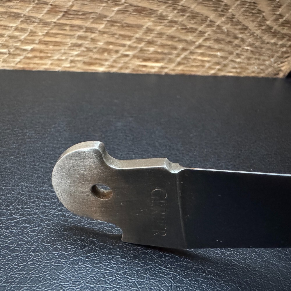 Gerber Folding Gut Hook Knife Blade Replacement, Stainless, Unsharpened - USA