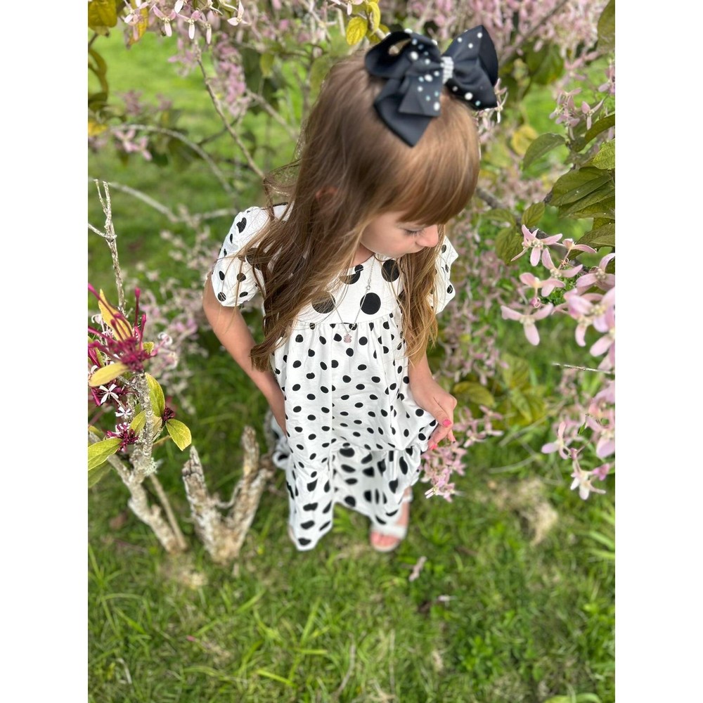 Black & White Polkadot Dress Size 8
