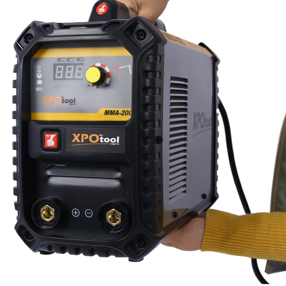 MMA Welding Machine Digital LCD with Electrode Holder Work Clamp Power Adapter