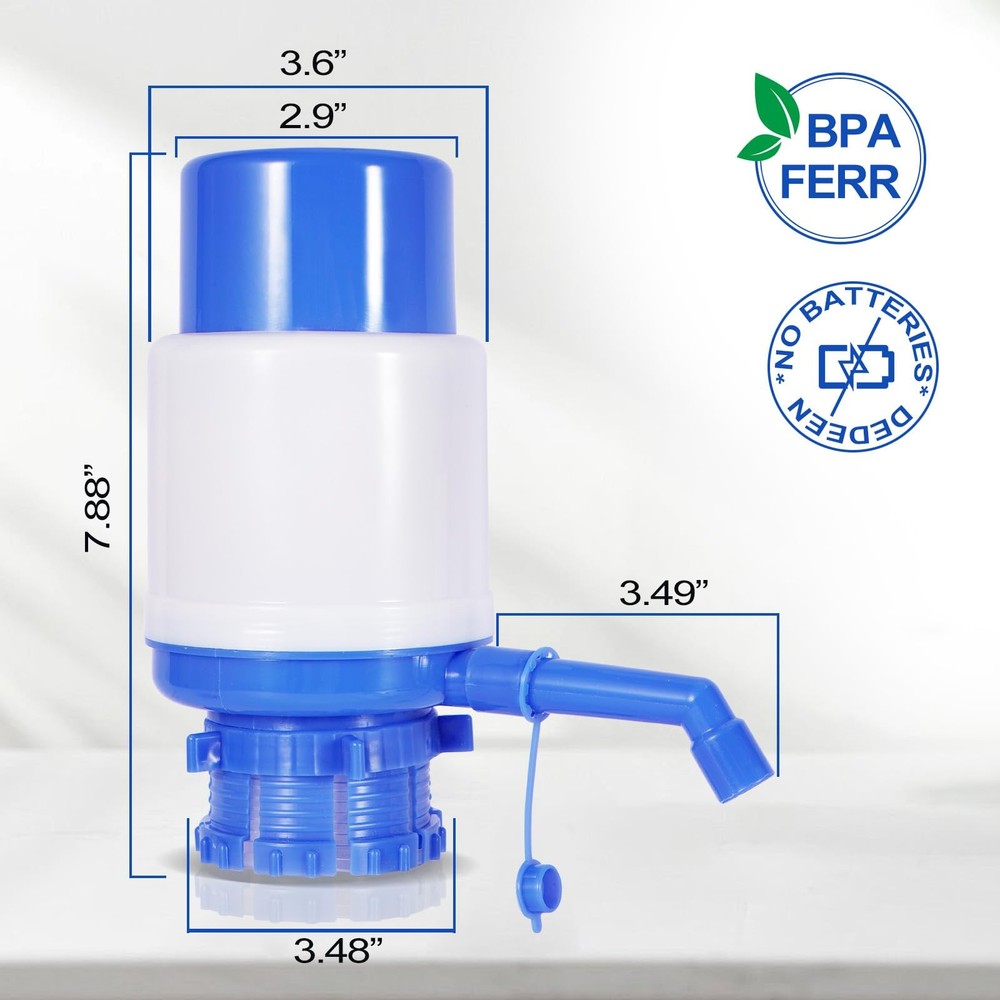 Bomba de agua de 5 galones, bomba de agua manual