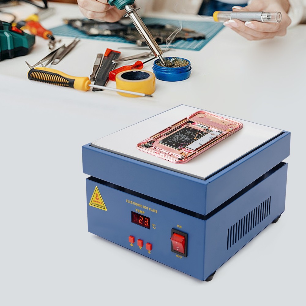 High-Performance Electronic Hot Plate with Precise Temperature Control