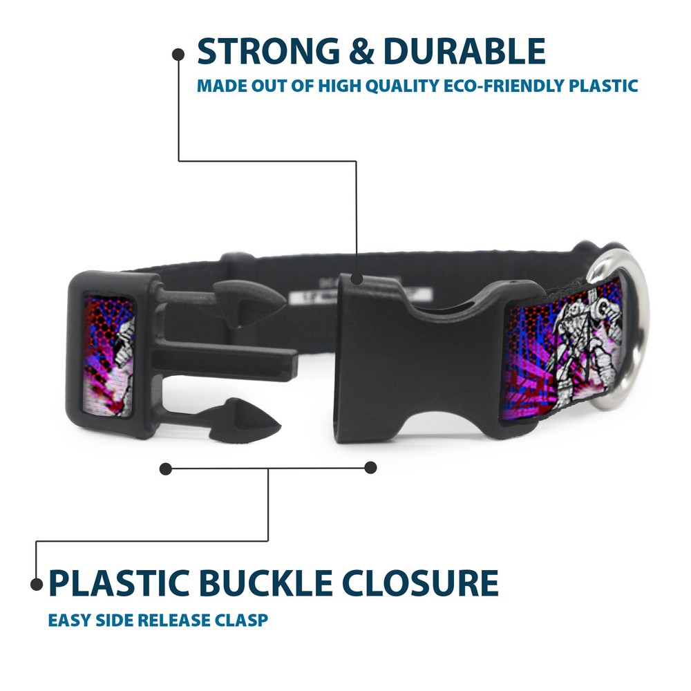 Plastic Clip Collar Evoke 2 RoboBear Small 9.5-13"