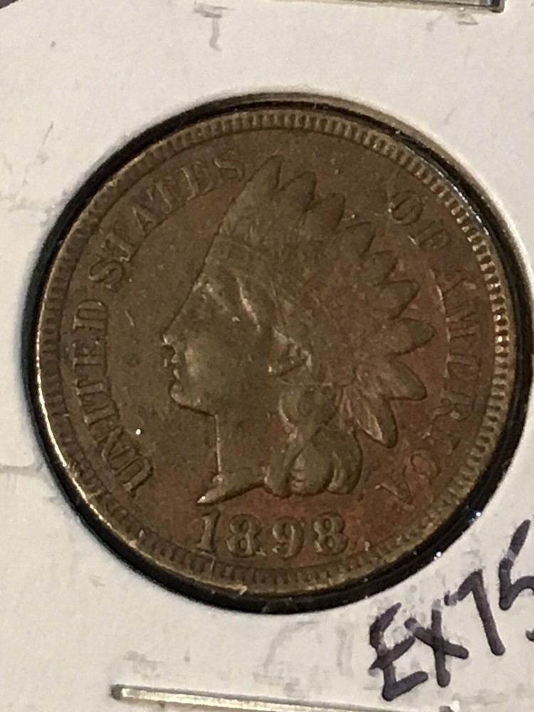 1898 Indian Head Cent VF++