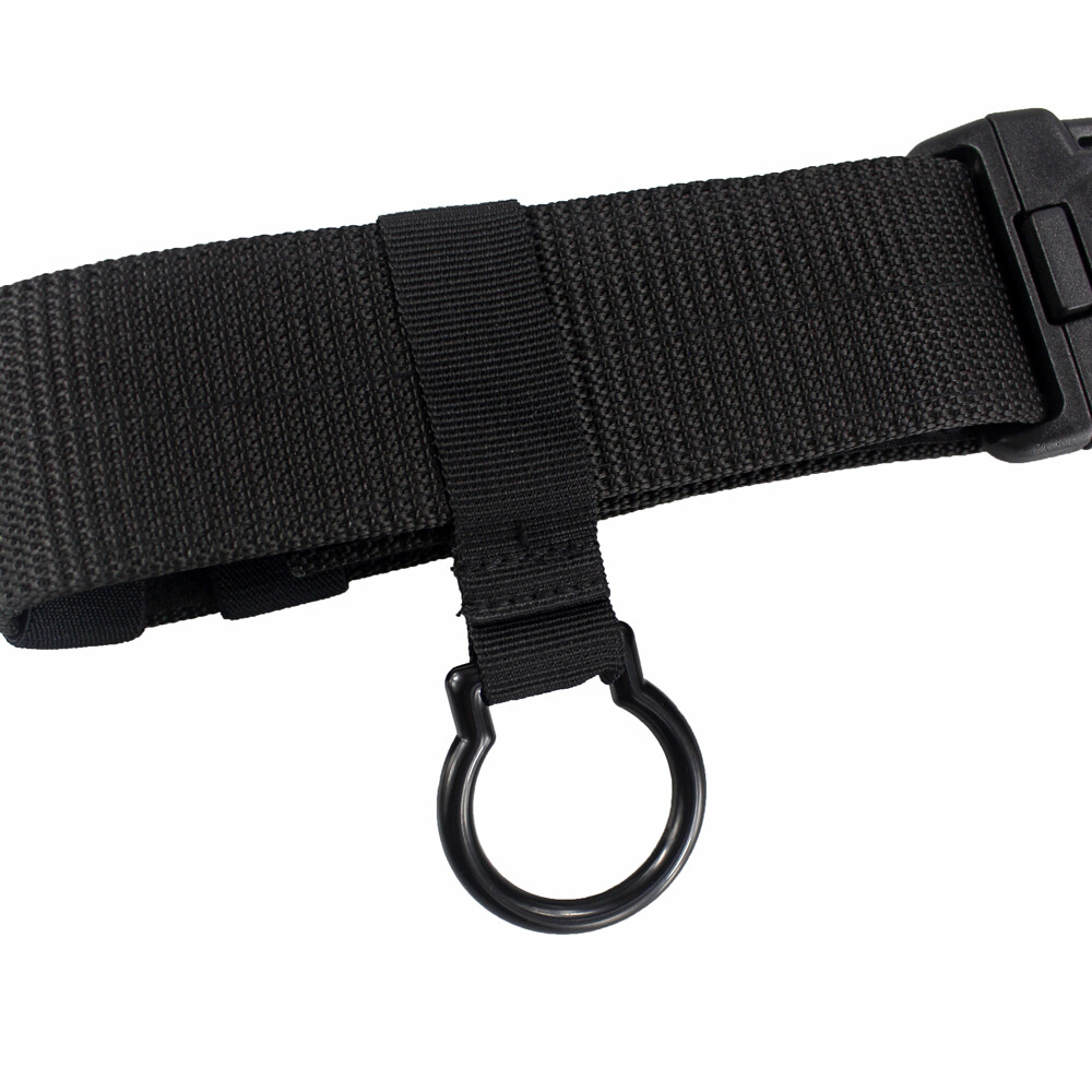 Duty Belt Flashlight Ring Holder Slide-On for Maglite C Cell Web Flashlight