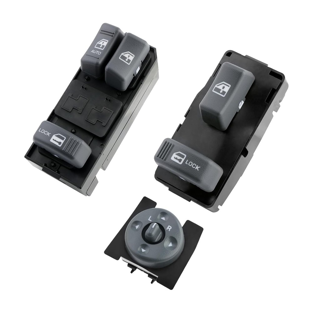 Master Power Window Switch Driver & Passenger 4D for Chevy/GMC 1995-2001