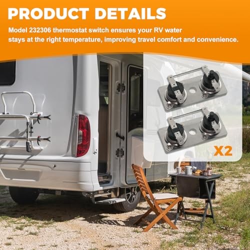 2-Pack 232306 Water Heater Thermostat Switch Compatible with Suburban SW