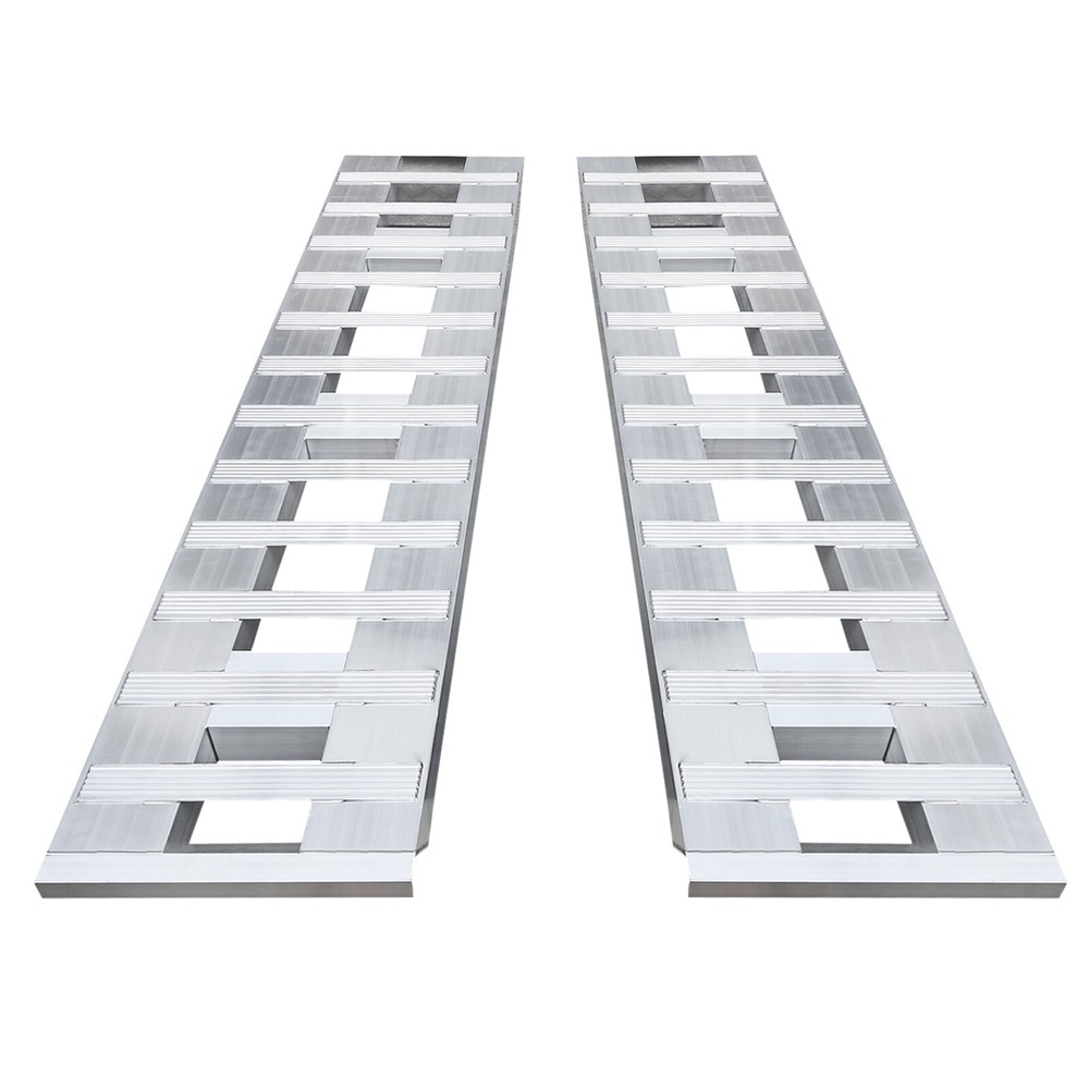 6800 lbs Aluminum Trailer Ramps – 2-Pack for Safe Vehicle Loading