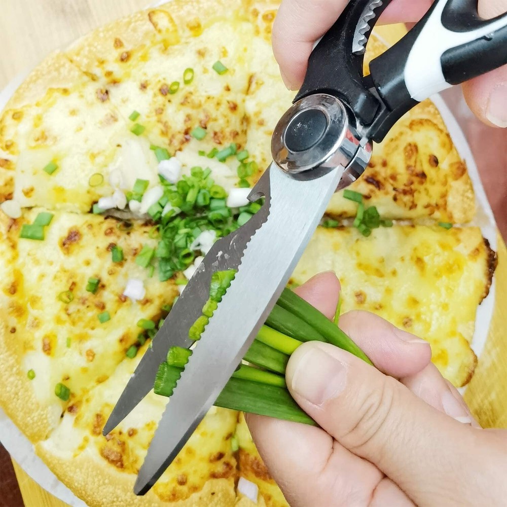 Ultra Sharp Stainless Steel Multi-function Kitchen Scissors Heavy Duty Shears