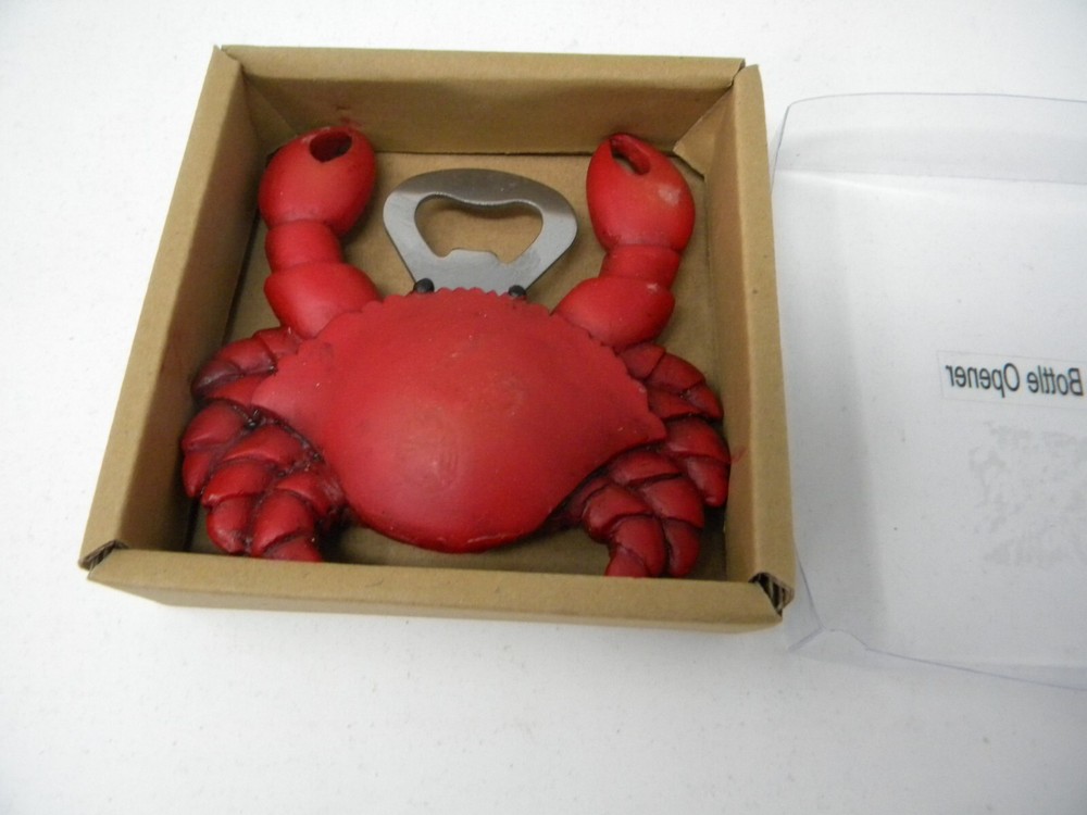 Crab Bottle Opener Nautical Sea Beach