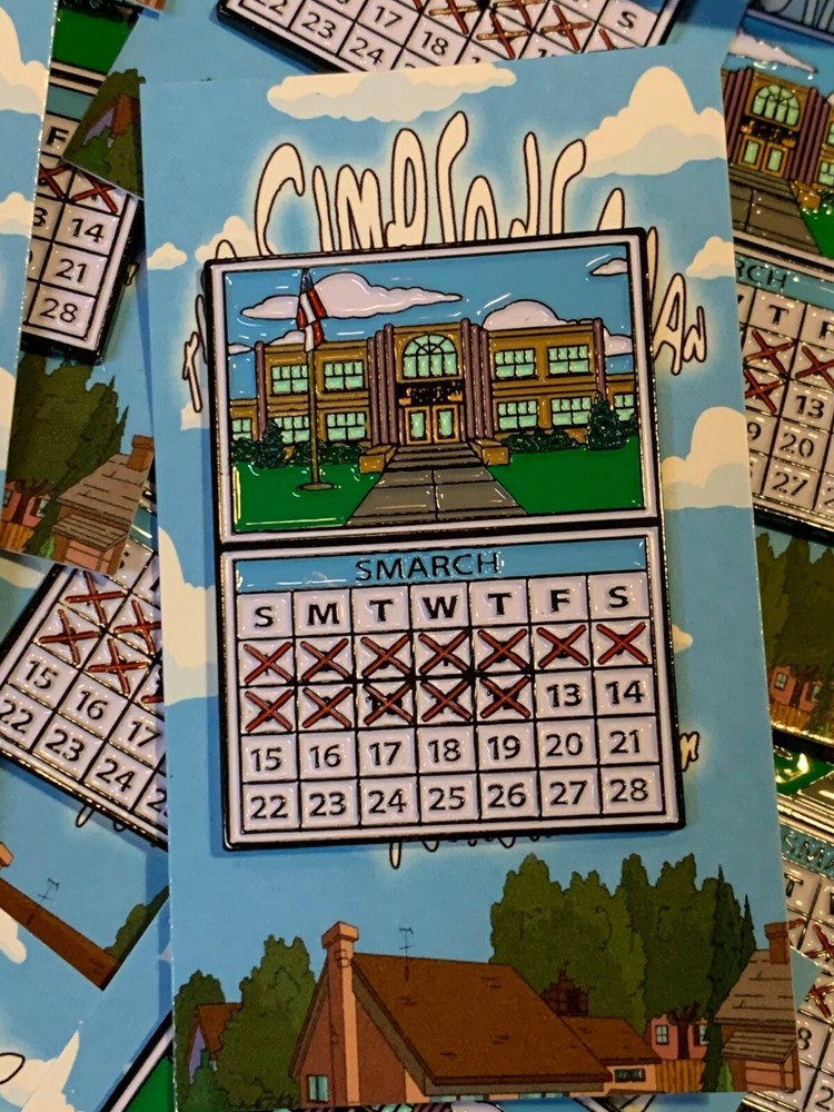 The Simpsons SMARCH Pin