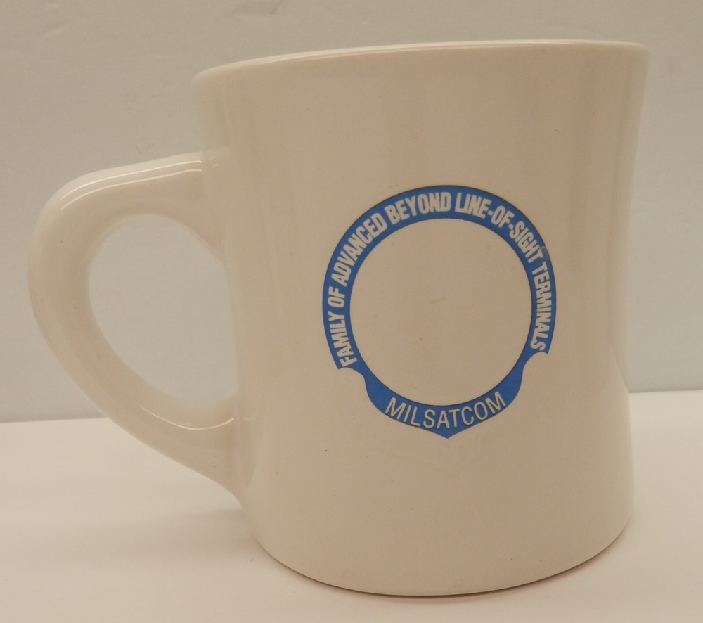 Boeing MilSatCom Employee Coffee Mug White