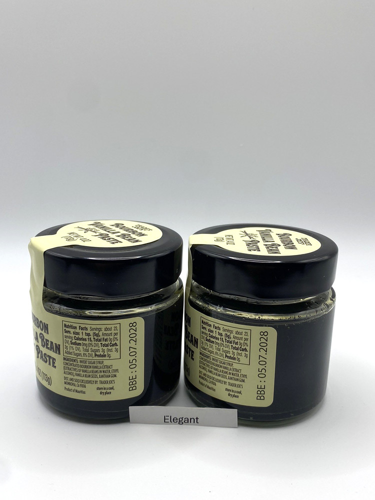 2 Pack Trader Joe’s Bourbon Vanilla Bean Paste 4 oz Total 8 oz