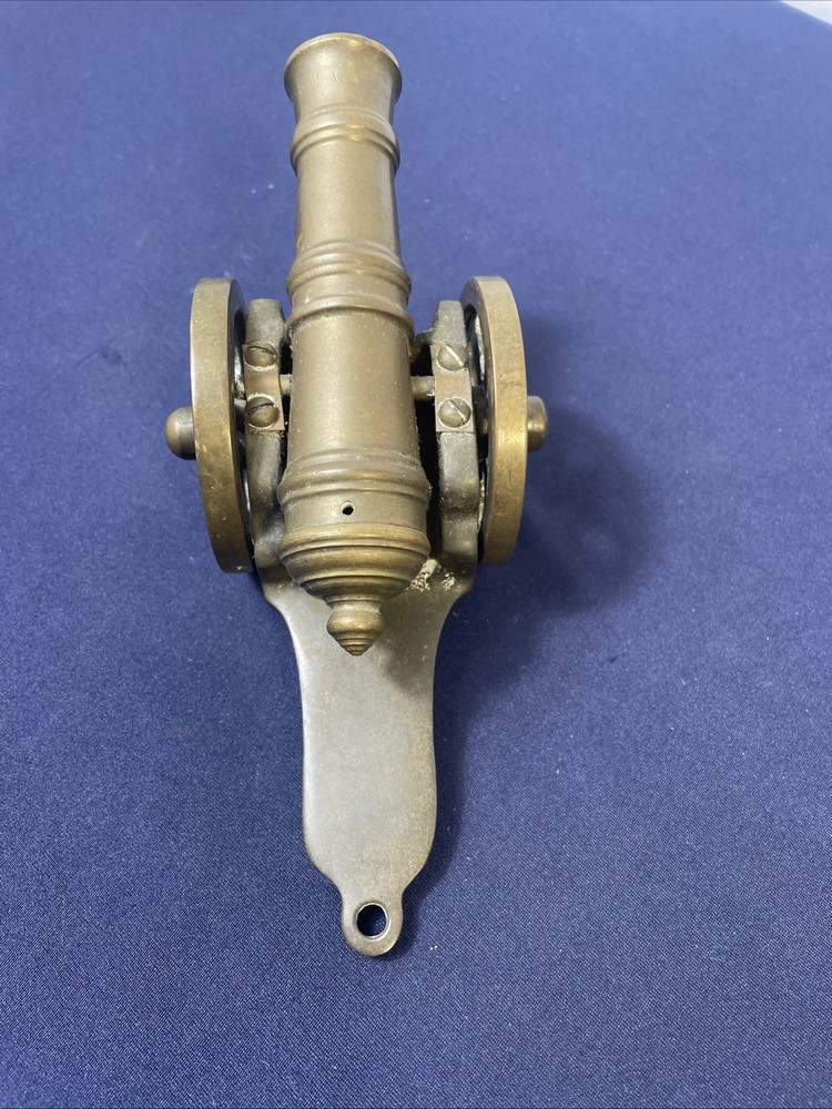 VINTAGE BRASS CANNON
