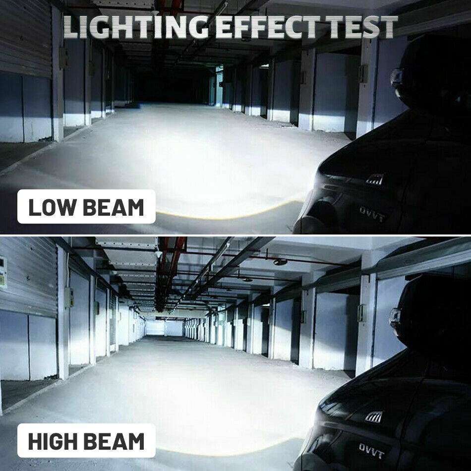 2X D2S D2R LED Headlight Bulb Replace HID Xenon Super White Conversion Kit 6500K