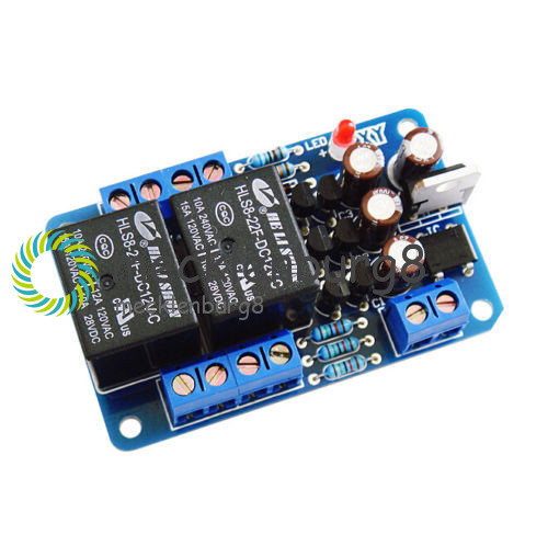 Speaker Board Protection Component Audio Amplifier with DC Protection Boot Delay
