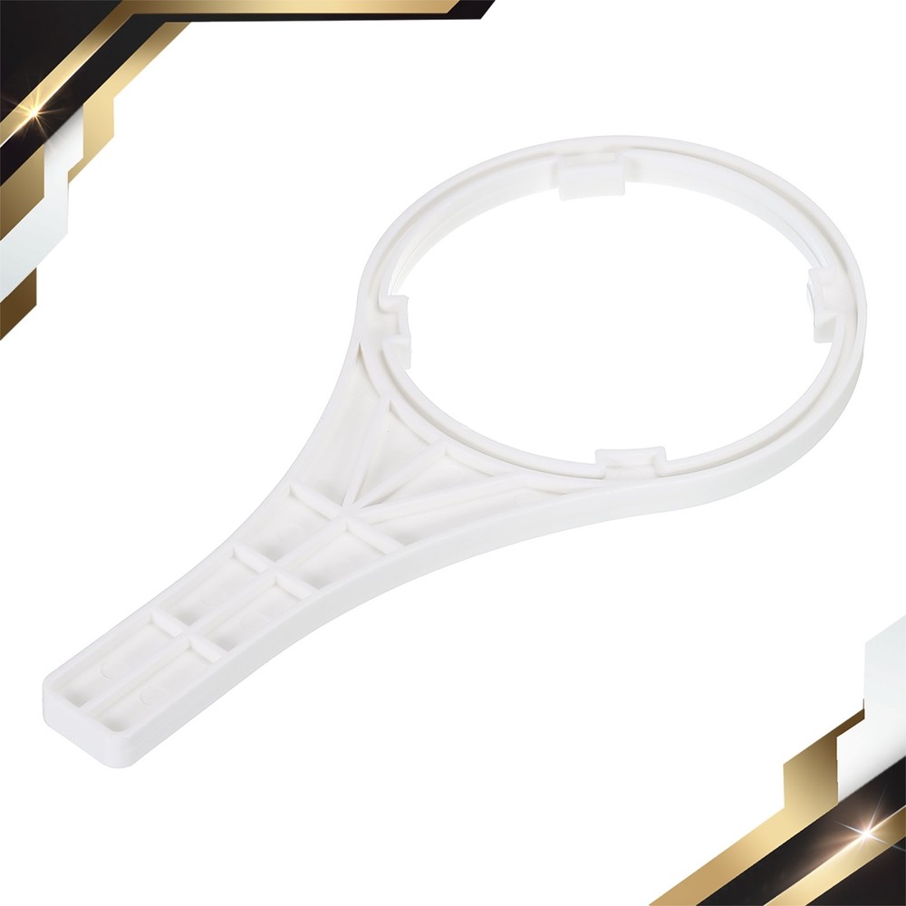 Water Filter Housing Wrench Fit 10" Water Filter Housing Plastic Filter White