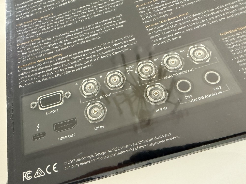Blackmagic Design Ultra Studio HD Mini