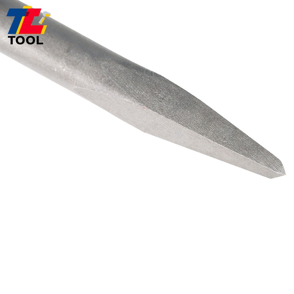 4 Pack Durable Flat Chisel Grooving Chisel & Point Chisel SDS Plus Chisel Bits