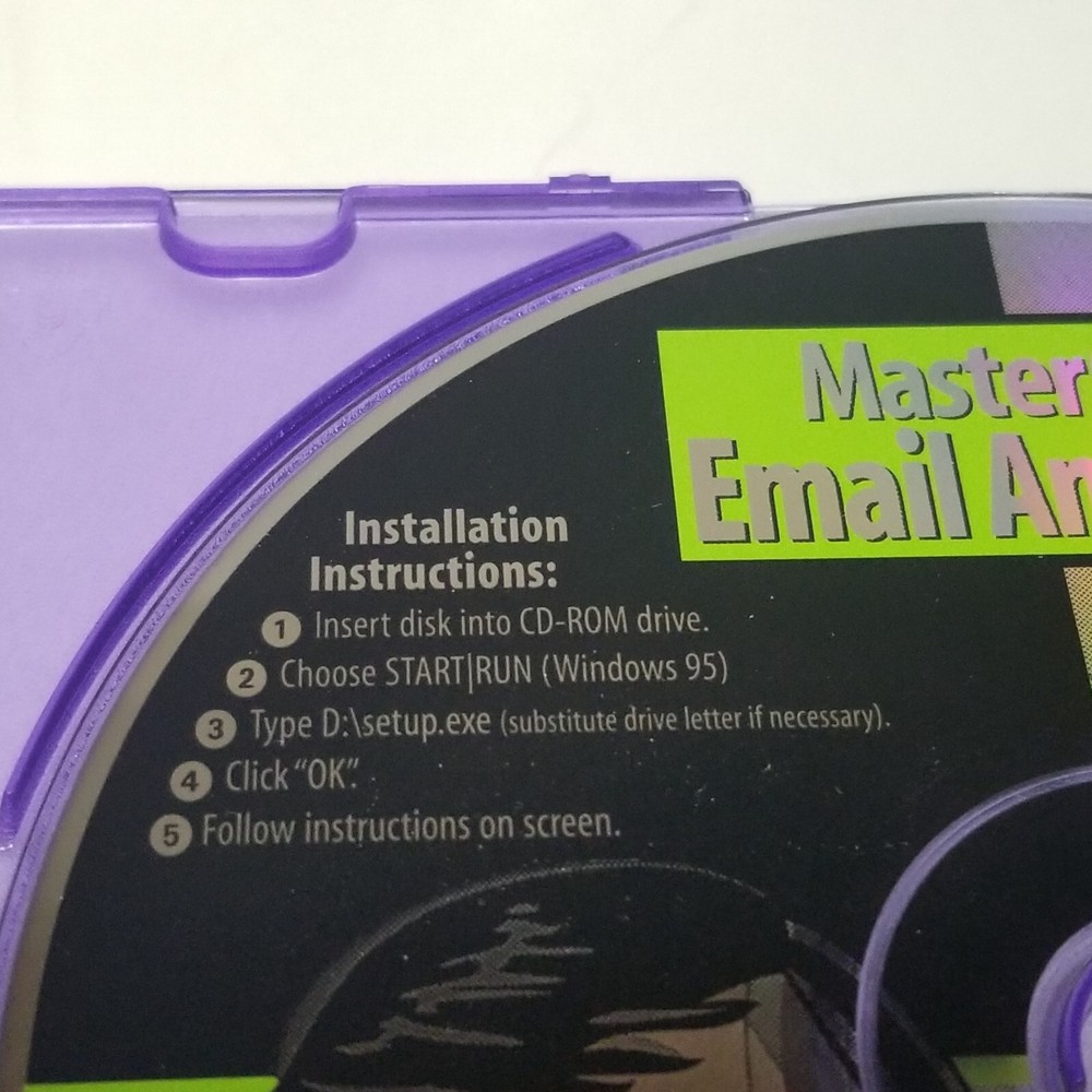 Master Clips Email Animator MasterClips Windows 95 1998